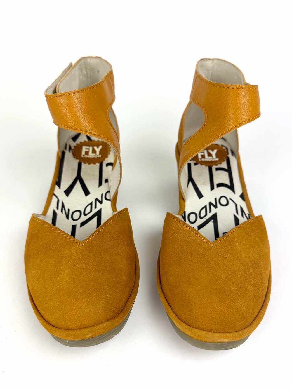 Fly London’s “Pat” Wedge Mary Jane, NWOT, never worn.